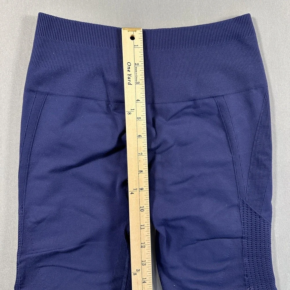 Lululemon Leggings Womens Apx: Small Blue High Rise Capri Yoga Athletic Stretch